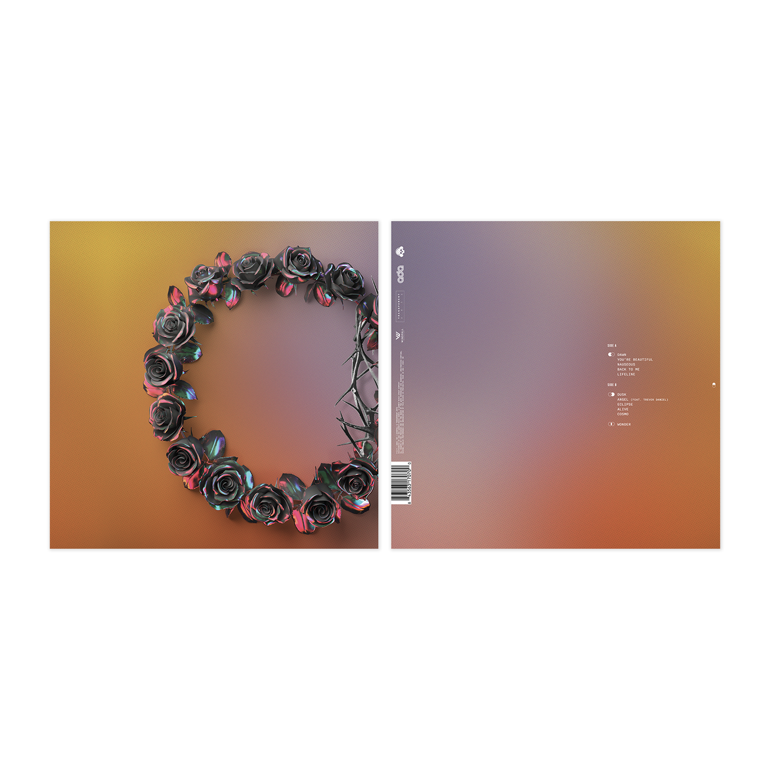 [US/Global] The Rose 2nd Full Album 'DUAL' Vinyl (Dawn Ver.)