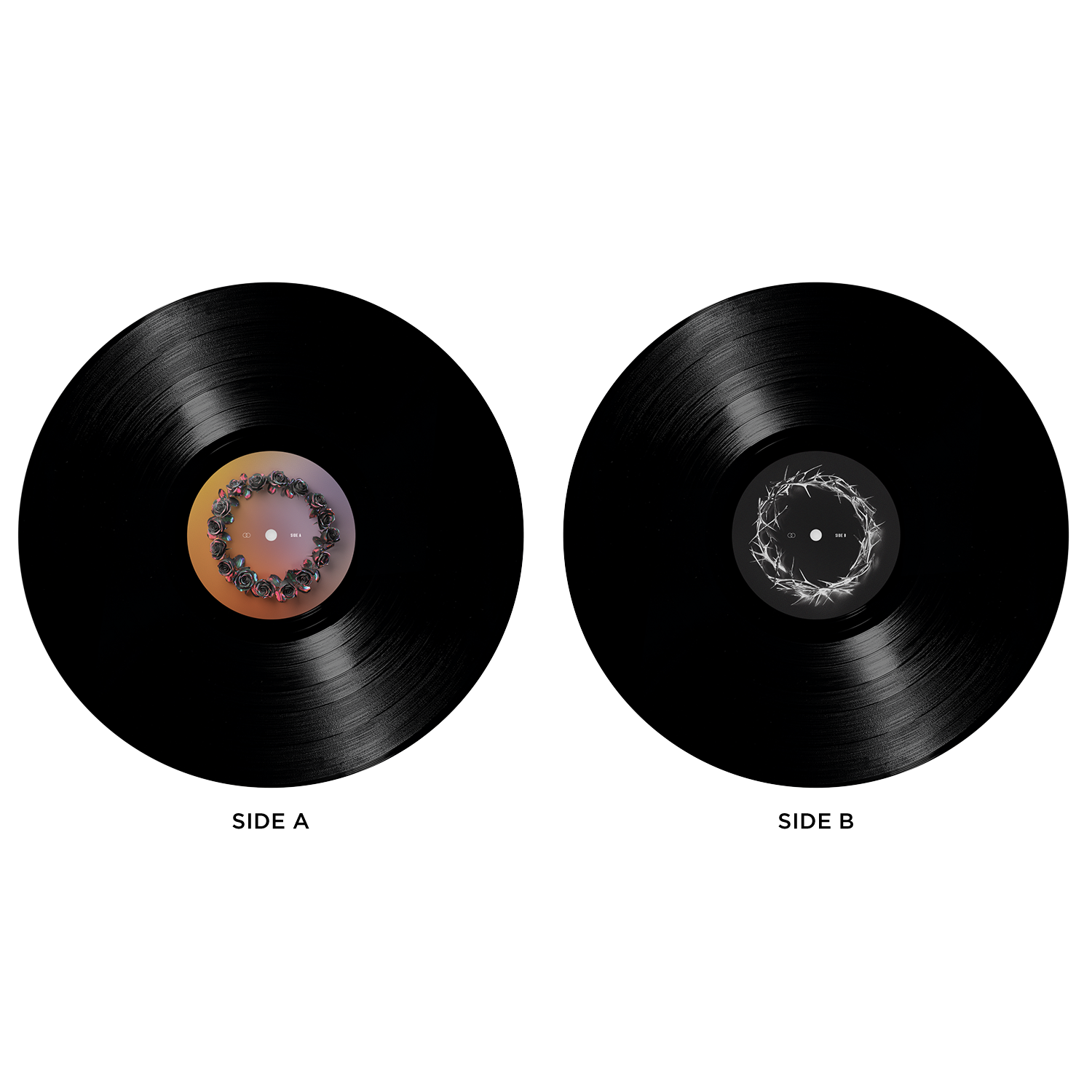 [US/Global] The Rose 2nd Full Album 'DUAL' Vinyl (Dusk Ver.)
