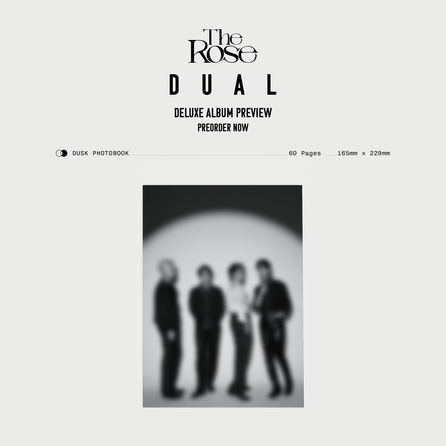 [US/Global] The Rose 2nd Full Album 'DUAL' Deluxe Box Album (Dusk Ver.)