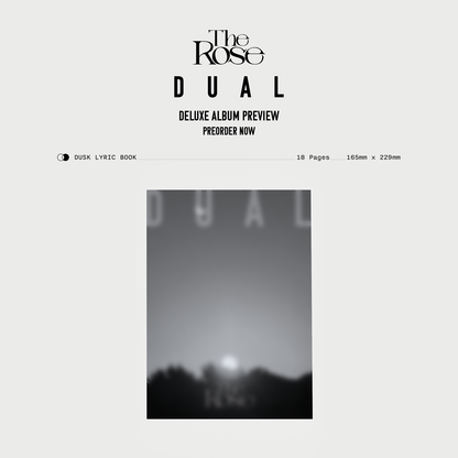 [US/Global] The Rose 2nd Full Album 'DUAL' Deluxe Box Album (Dusk Ver.)