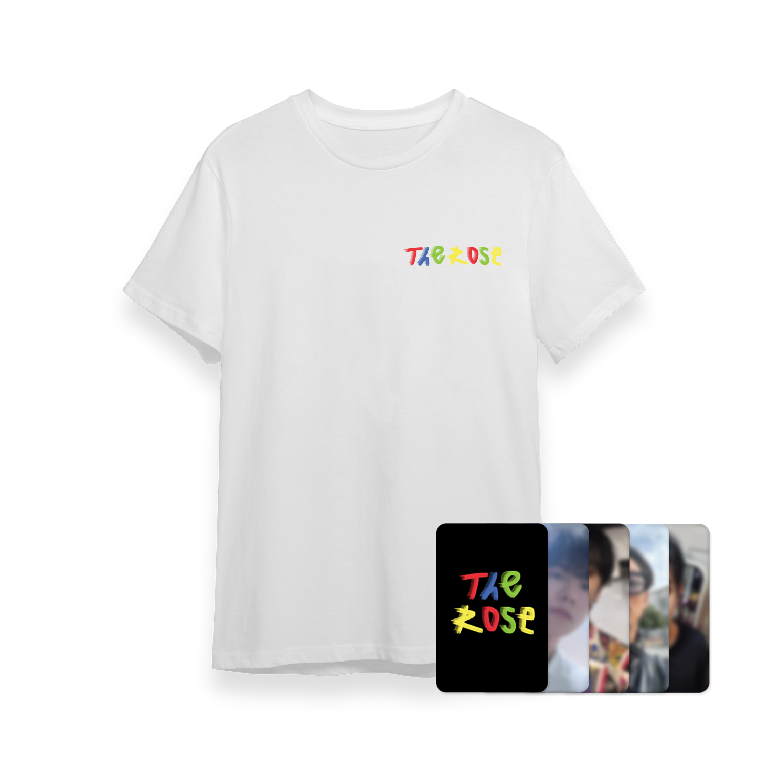 The Rose Festival T-Shirts - White + Exclusive Photo Card