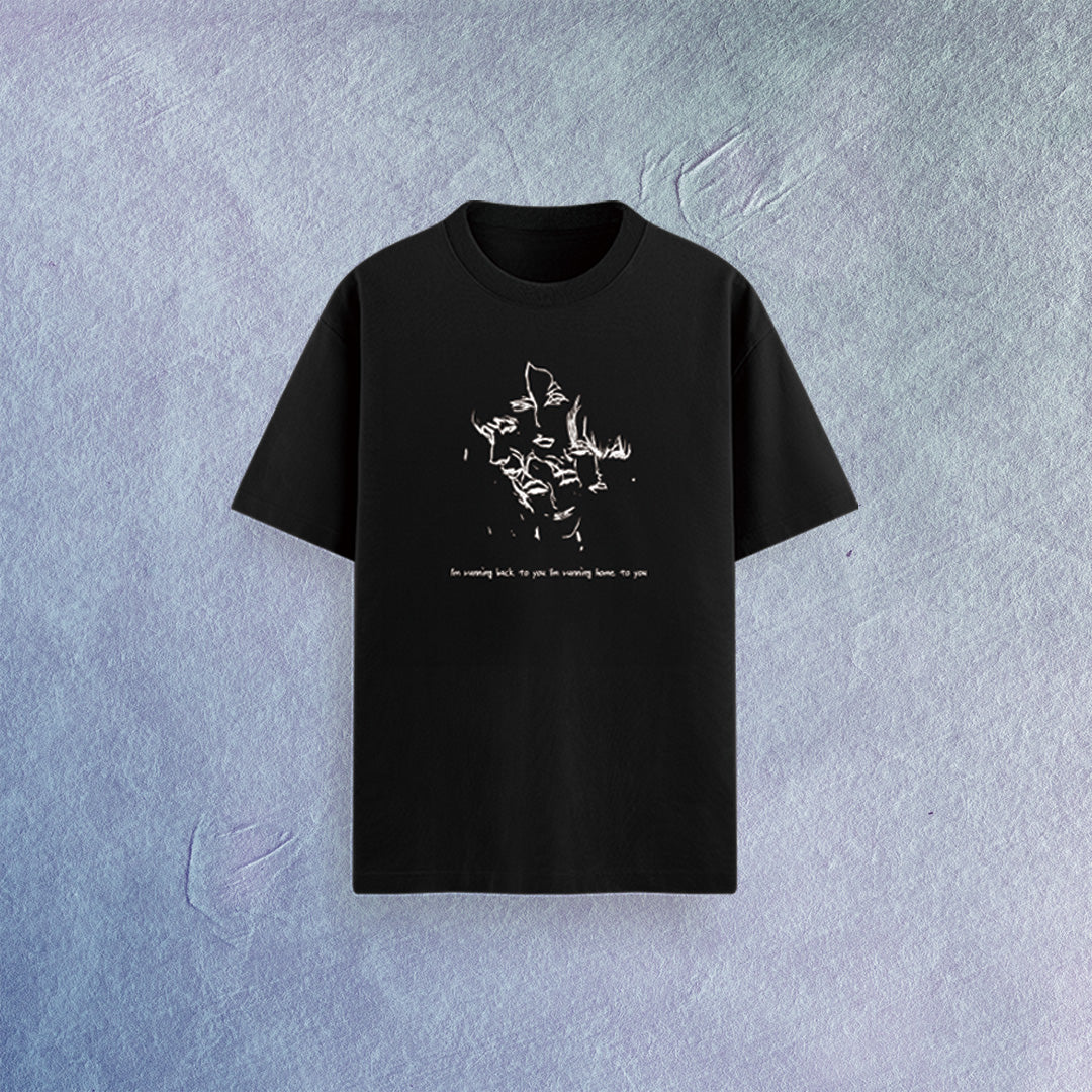 [Pre-Order][Global] The Rose 3rd Mini Album 'WRLD' Black T-Shirts