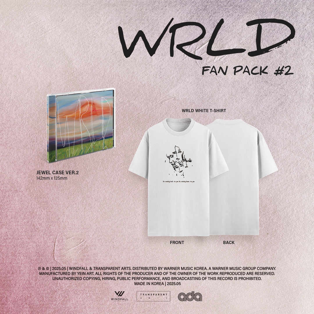 [Pre-Order][US] The Rose 3rd Mini Album 'WRLD' Fan Pack #2