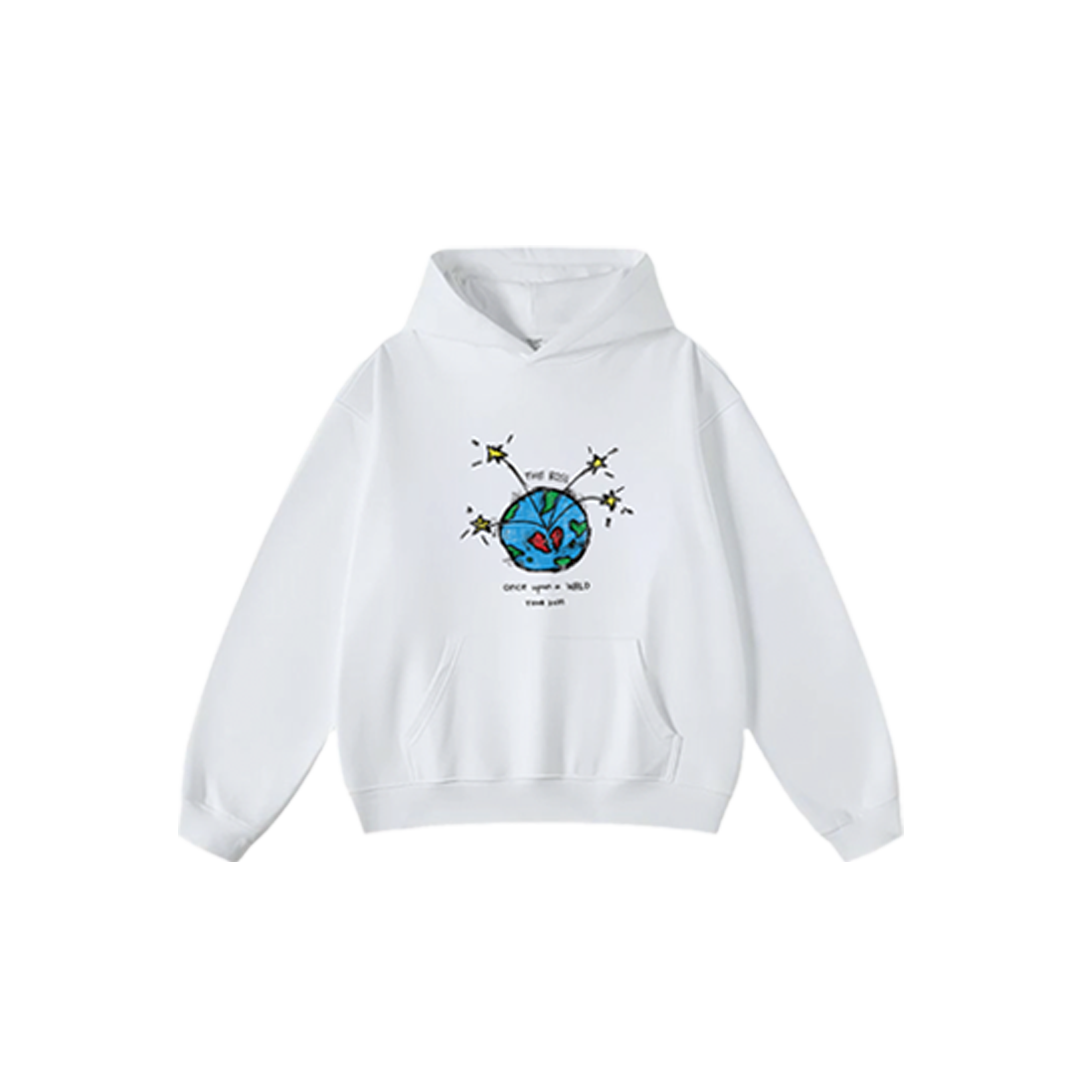 [Pre-Order][Global] The Rose 'Once Upon a WRLD' Tour White Hoodie